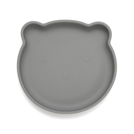 Πιάτο Σιλικόνης Bear Pewter Green - Petit Monkey