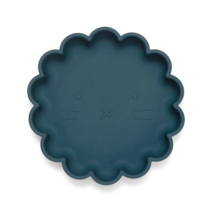 Πιάτο Σιλικόνης Lion Balsam Blue - Petit Monkey