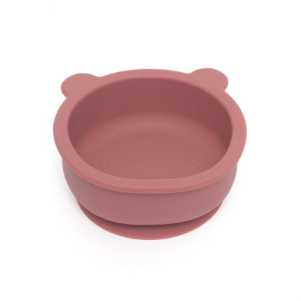 Μπολ σιλικόνης Bear Mahogany Rose - Petit Monkey