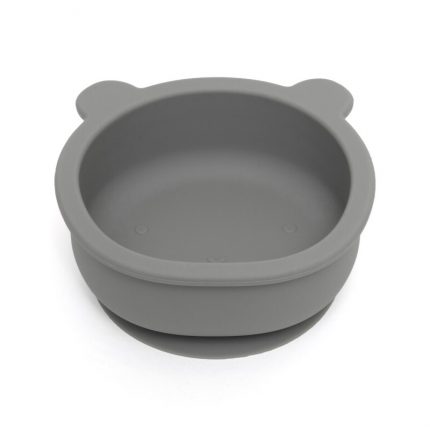 Μπολ σιλικόνης Bear Pewter Green - Petit Monkey