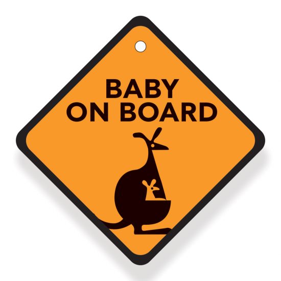 Cartoon Baby on Board - Babywise