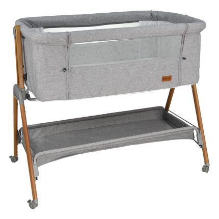 Λίκνο Crystal Light Grey 844-182, Bebe Stars