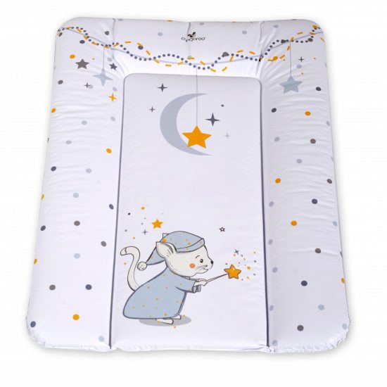 Cangaroo Μαλακή Αλλαξιέρα Nappy από Πλαστικό Λευκό (50x70cm) 3800146268992