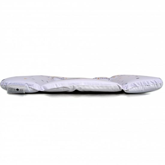 Cangaroo Μαλακή Αλλαξιέρα Nappy από Πλαστικό Λευκό (50x70cm) 3800146268992
