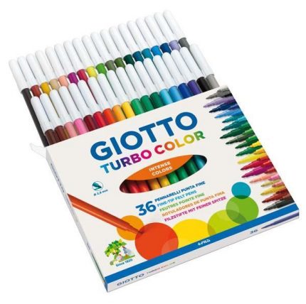 Μαρκαδόροι Λεπτοί 36τμχ Turbo Color Giotto 8000825413001