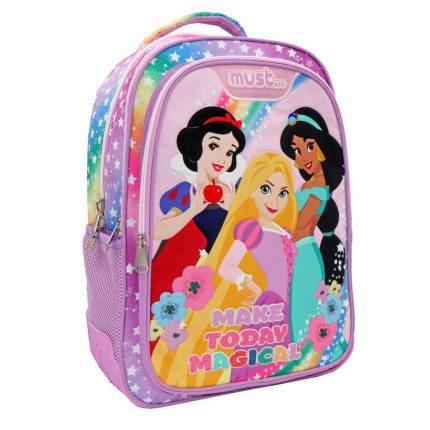 Σχολική Τσάντα Πλάτης Δημοτικού Disney Princess Make Today Magical 3 Θήκες (32x18x43εκ) Must 5205698552496