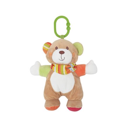Lorelli Κρεμαστό Λούτρινο Ζωάκι Για Καρότσι Plush Toy Bear Beige 0m+ 10191380001