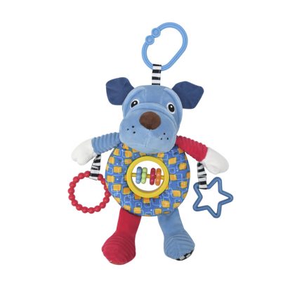 Lorelli Κρεμαστό Παιχνίδι-Κουδουνίστρα Dog Blue 0m+ 10191410004