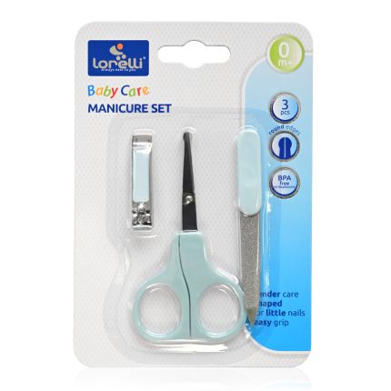 Lorelli Σετ Περιποίησης Νυχιών Blue 10240300001