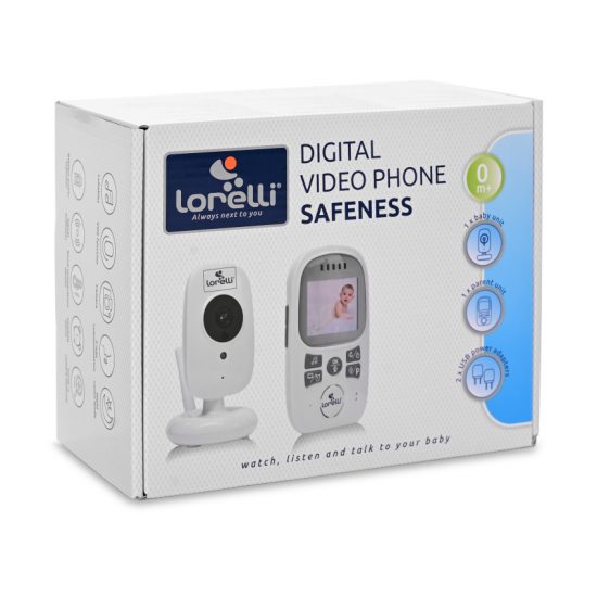 Lorelli Ενδοεπικοινωνία Μωρού Με Έγχρωμη Κάμερα 2.4" Safeness 1028020