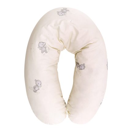 Lorelli Μαξιλάρι Θηλασμού Breast Pillow 190cm Ranforce Happy Hippo Beige 20810063601