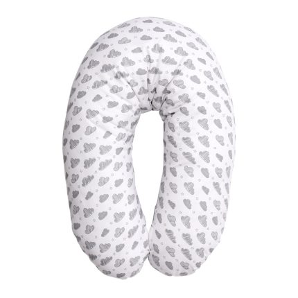Lorelli Μαξιλάρι Θηλασμού Breast Pillow 190cm Ranforce Clouds White 20810064901