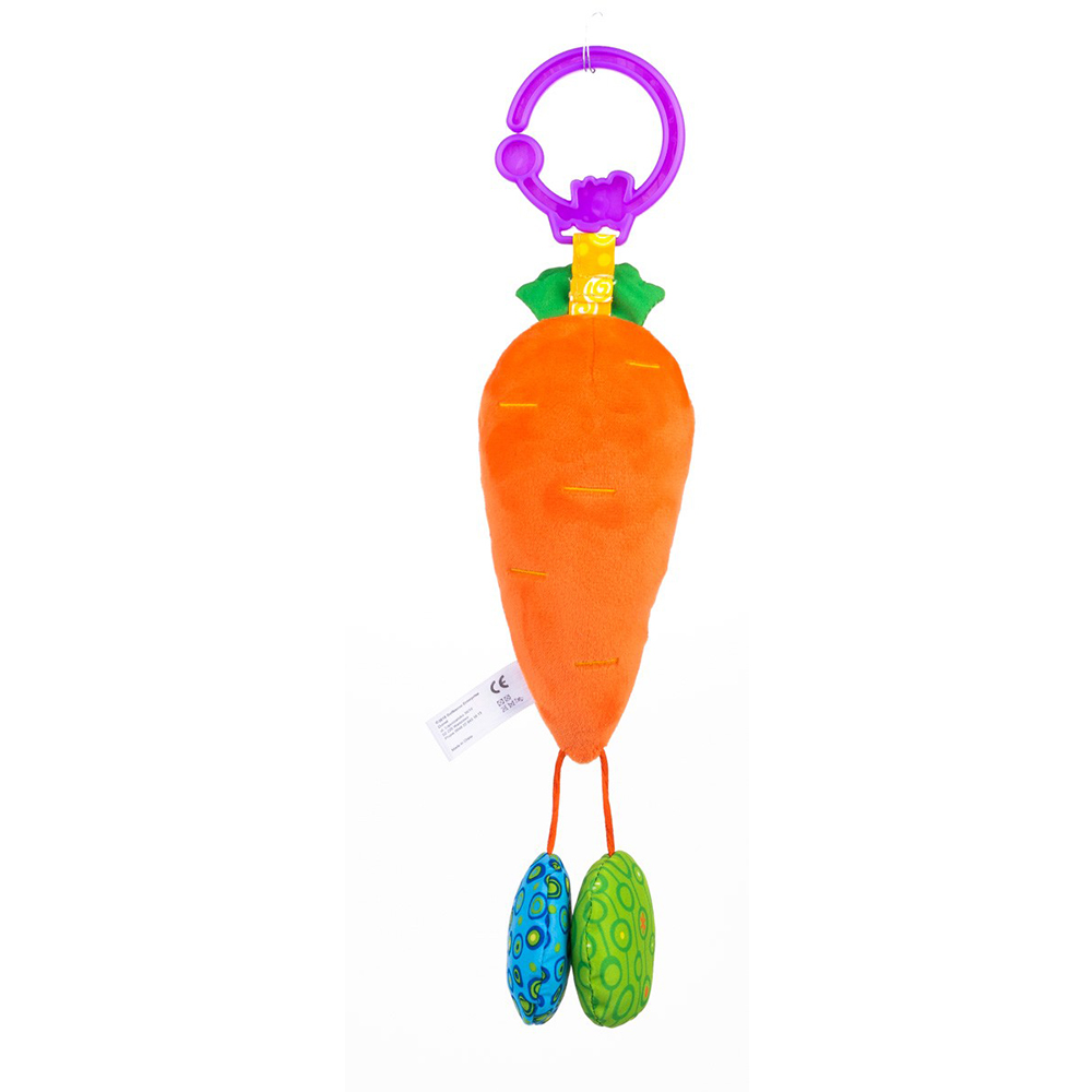 Bali Bazoo Κρεμαστό Παιχνίδι 80238 Carrot Bell 6925783802389 0m+ Bali Bazoo Κρεμαστό Παιχνίδι 80238 Carrot Bell 6925783802389 0m+
