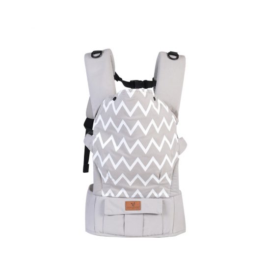 Εργονομικός Μάρσιπος Explorer Grey 3800146267094 - Cangaroo