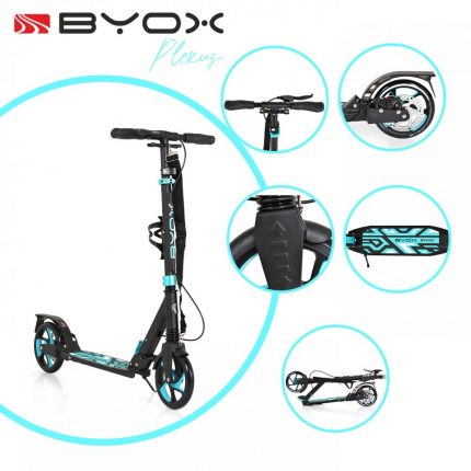 Byox Πατίνι Scooter Plexus Limited Edition Turquoise 8+ 3800146227883