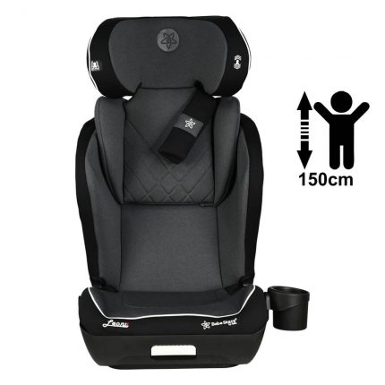 Κάθισμα Αυτοκινήτου Leon i-Size Black Isofix 943-188#, Bebe Stars