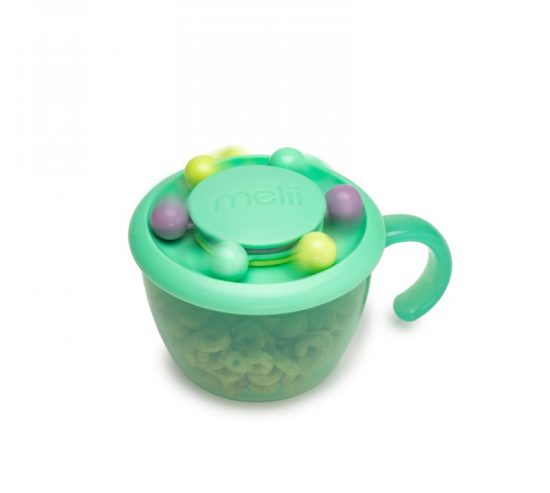 Snack Container Abacus 200ml 12m+ - Melii (Πλαστικό Παιδικό Δοχείο Φαγητού - BPA free, Lead free, PVC free, Cadmium free)