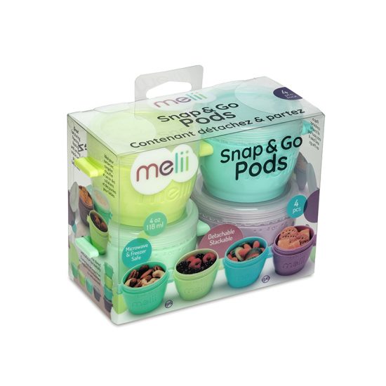 Snap and Go Pods 4 τμχ 118ml - Melii