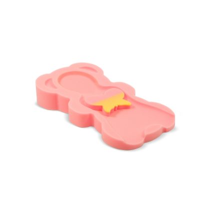Lorelli Αντιολισθητικό Στρώμα και Σφουγγάρι Μπάνιου Midi Pink 10130750002