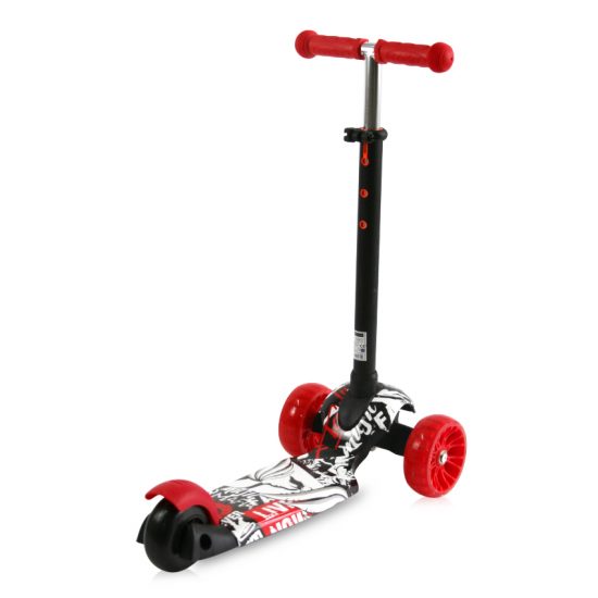 Lorelli Παιδικό Πατίνι με Κάθισμα Draxter Plus Black Graffity 3+ 10390140022