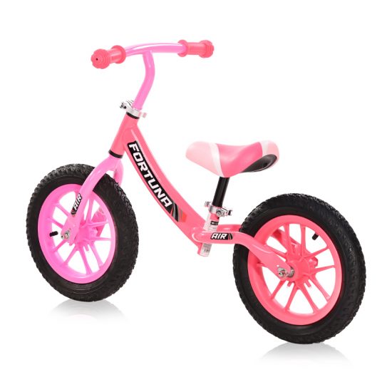 Lorelli Ποδήλατο Ισορροπίας Fortuna Air Glowing Rims Light and Dark Pink 10410080005#