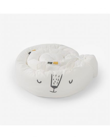 Πολυχρηστικό Μαξιλάρι – Snuggly Snake Cotton Cream Bear 12x240cm - Minene