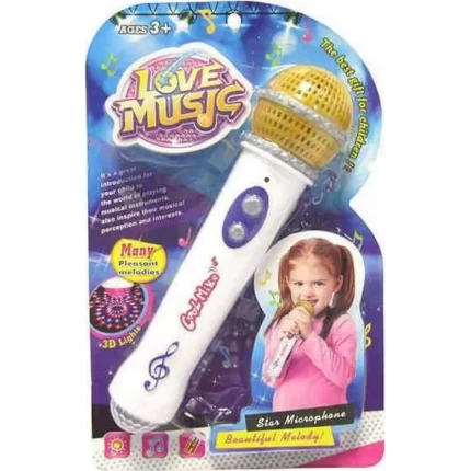 Μικρόφωνο Love Music 3+ 008.9811A,  Zita Toys