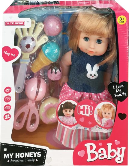 Zita Toys Κούκλα με Γλυκά, Τραγουδάει Ελληνικά 3+ 005.58431