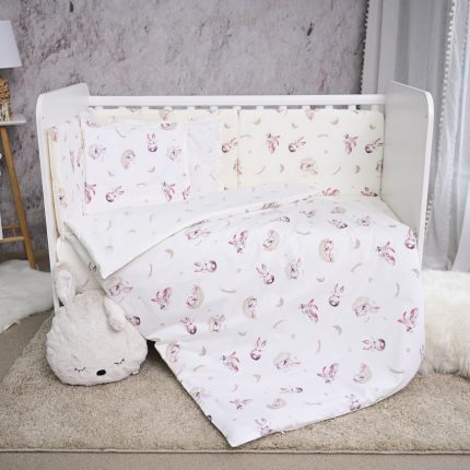 Lorelli Σετ Προίκας Μωρού 6 τμχ Smile Beige Bunnies 20801155501