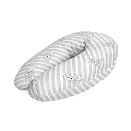 Lorelli Μαξιλάρι Θηλασμού Breast Pillow 190cm Ranforce Grey Striped 20810065403