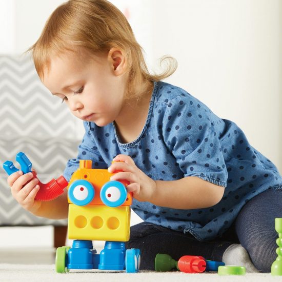 1-2-3 Build It! Robot Factory 902869 2+ - Learning Resources
