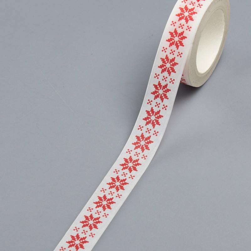 Χριστουγεννιάτικη Αυτοκόλλητη Κορδέλα 30χιλ | WT26 Χριστουγεννιάτικη Αυτοκόλλητη Κορδέλα 30χιλ | WT26