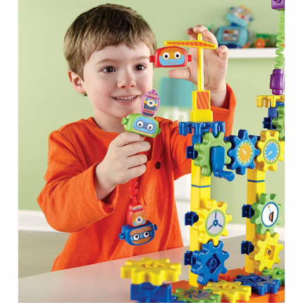 Gears Gears Gears! Robot Factory Building Set 909225 4+ - Learning Resources