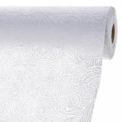 Ανάγλυφο Ρολό Nonwoven Λευκό (48εκ) | 40813-64-1