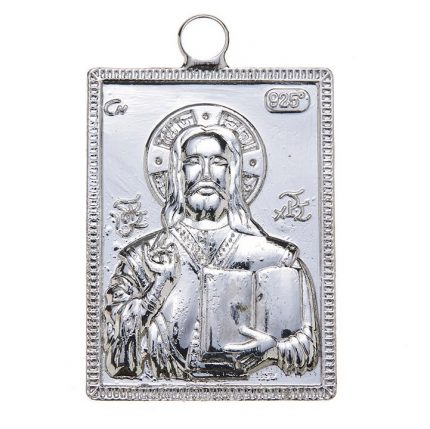 Εικονάκι Ασημί (3x4cm) NU2007-1