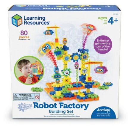 Gears Gears Gears! Robot Factory Building Set 909225 4+ - Learning Resources