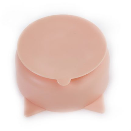Μπολ Σιλικόνης Γατούλα Honey Peach (12x11.5x5.7εκ) - Babywise