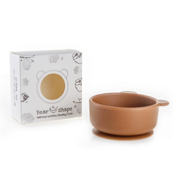 Μπολ Σιλικόνης Αρκουδάκι Clay (12x11.5x5.7εκ) - Babywise