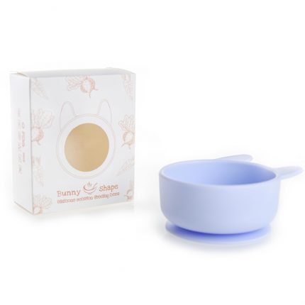 Μπολ Σιλικόνης Λαγουδάκι Lavender (12x11.5x5.7εκ) - Babywise