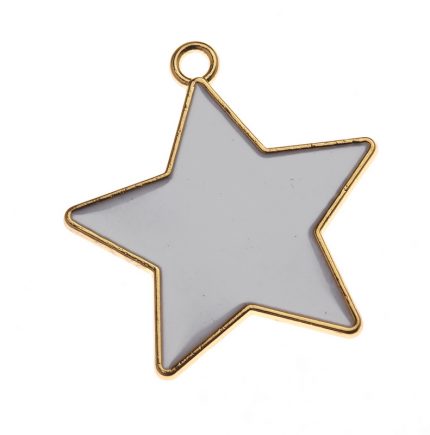Μεταλλικό Αστέρι Χρυσό NU1810 (3,5 × 3,5 cm)