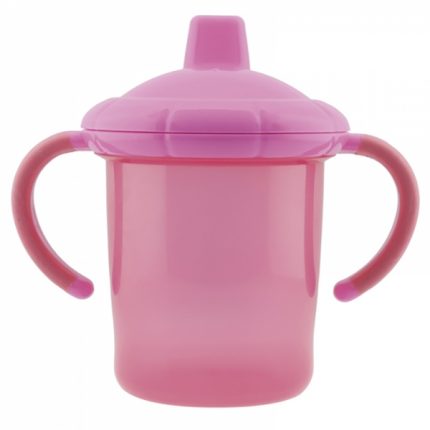 Εκπαιδευτικό Ποτηράκι Laken 260ml Ροζ - Laken