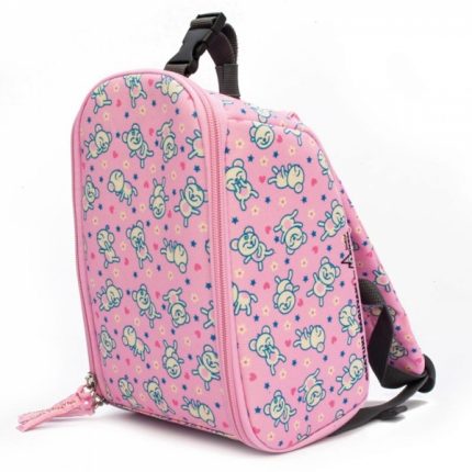Laken - Ισοθερμικό Σακίδιο Teddies Pink με Θερμός Φαγητού 500ml