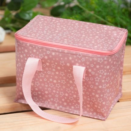 Kiokids - Ισοθερμική Τσάντα Picnic Stars Ροζ (20x20x14cm)