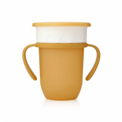 Ποτηράκι Εκπαιδευτικό 360°- 210ml Ochre 6m+ - Kiokids