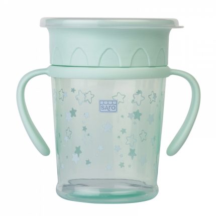 Ποτηράκι Εκπαιδευτικό Μέντα 360°- 225ml 6m+ - Saro