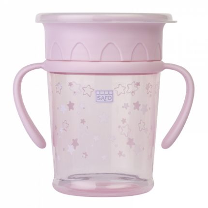 Ποτηράκι Εκπαιδευτικό Μέντα 360°- 225ml 6m+ - Saro