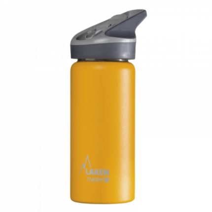 Θερμός 500ml Κίτρινο με Πώμα Jannu || Laken