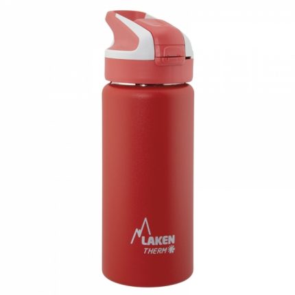 Θερμός 500ml Κόκκινο με Πώμα Summit || Laken
