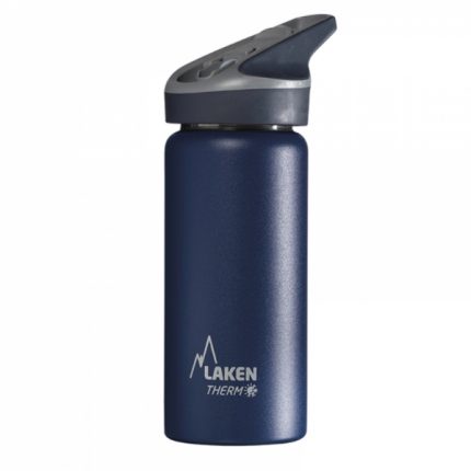 Θερμός 500ml Μπλε με Πώμα Jannu || Laken