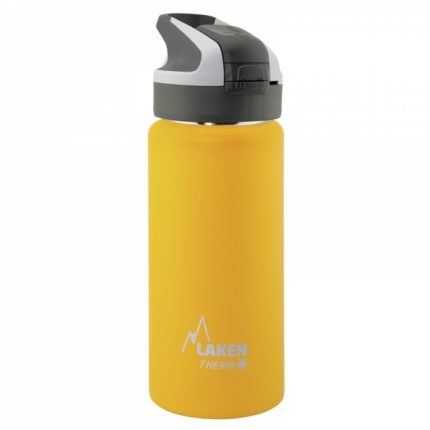 Θερμός 500ml Yellow με Πώμα Summit || Laken